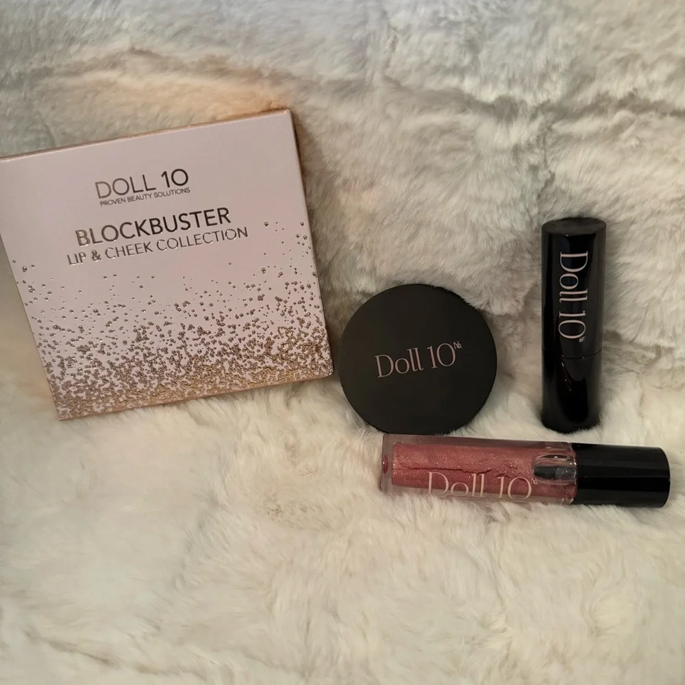 DOLL 10 Blockbuster Lip and Cheek Collection. BAE and SHE’s A 10. NIB